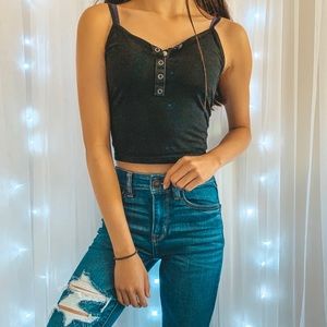 **NEVER WORN** Shein Black Tank Top